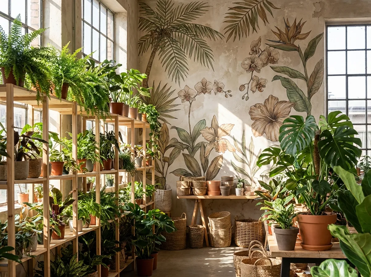 Retail wall print